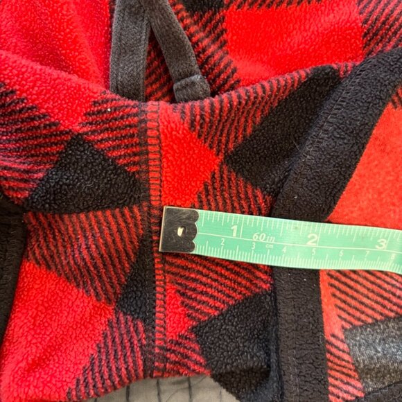 Aeropostale lumberjack red sleep soft fuzzy sleep short (women's SMALL) - Picture 4 of 6